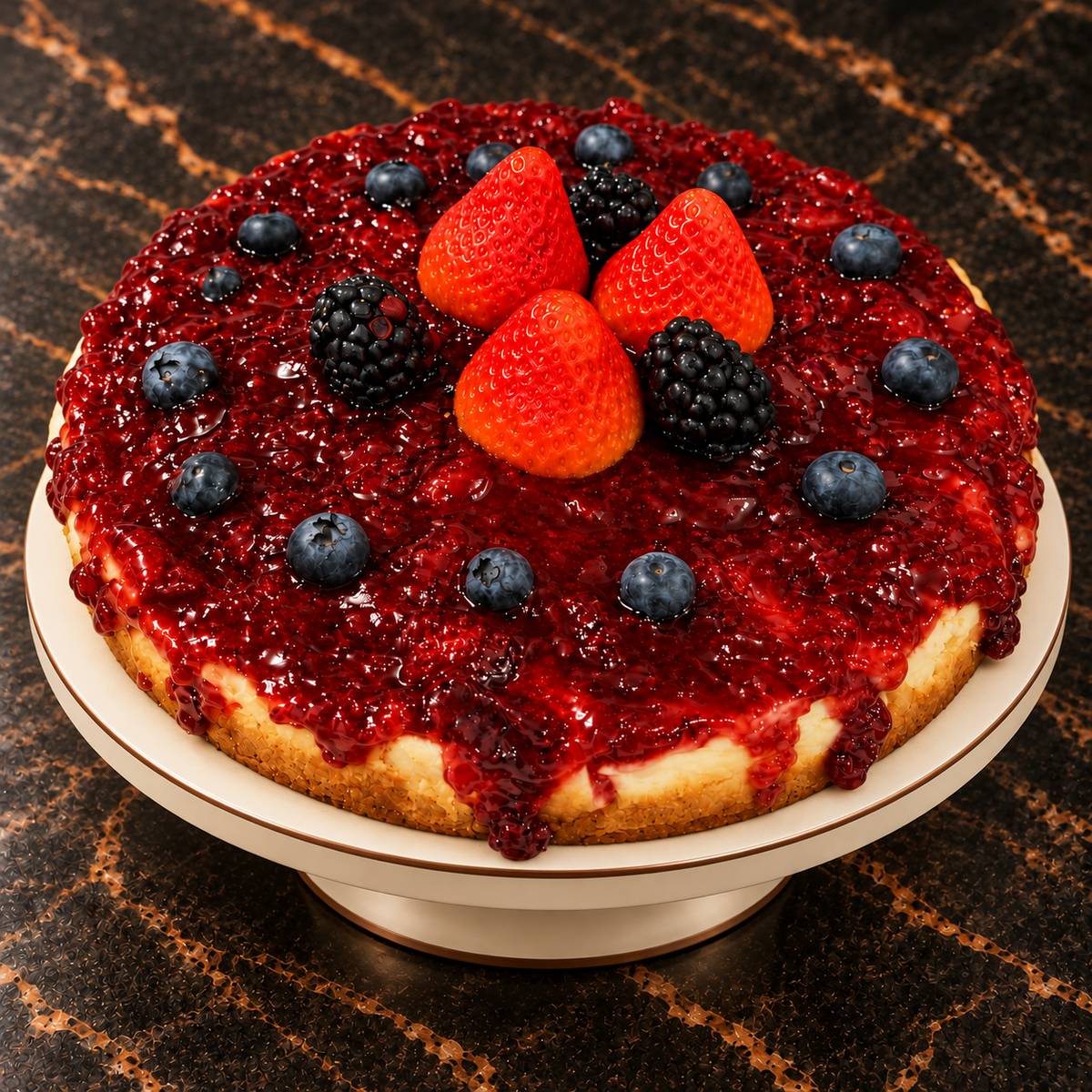 Cheesecake Frutos Rojos