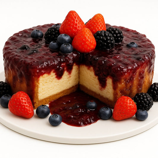 Chessecake de Frutos Rojos Keto
