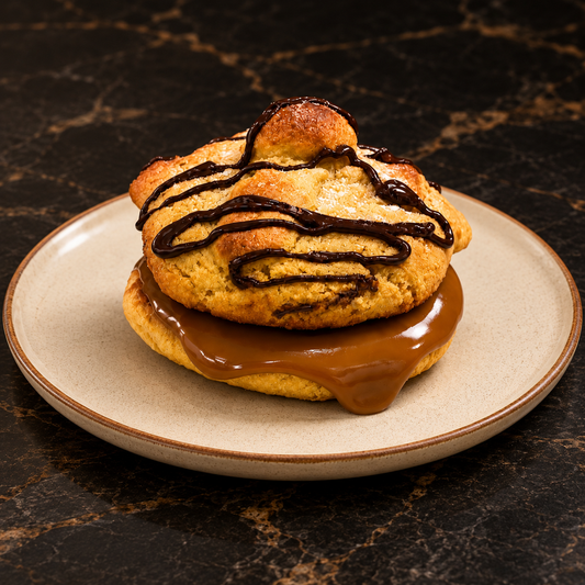 Pan de Muerto relleno de Dulce de Leche